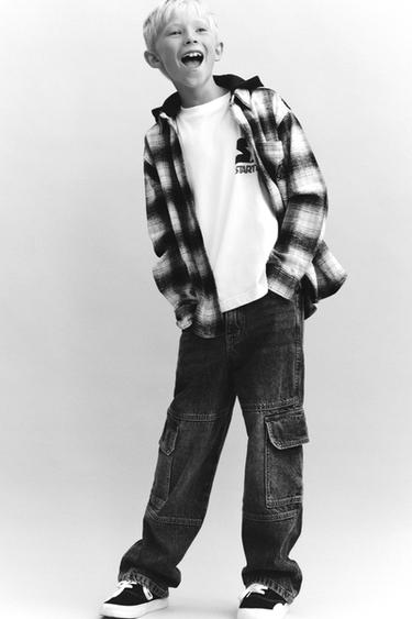 CAMISETA ETIQUETA STARTER ® - Branco da Zara