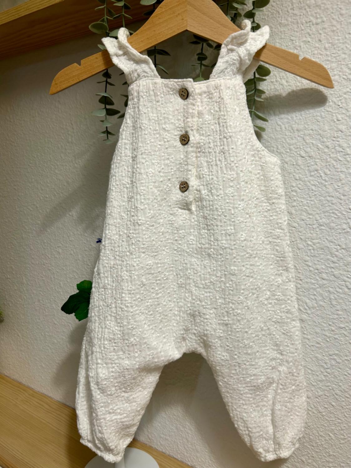 SWISS EMBROIDERY DUNGAREES - Image 2