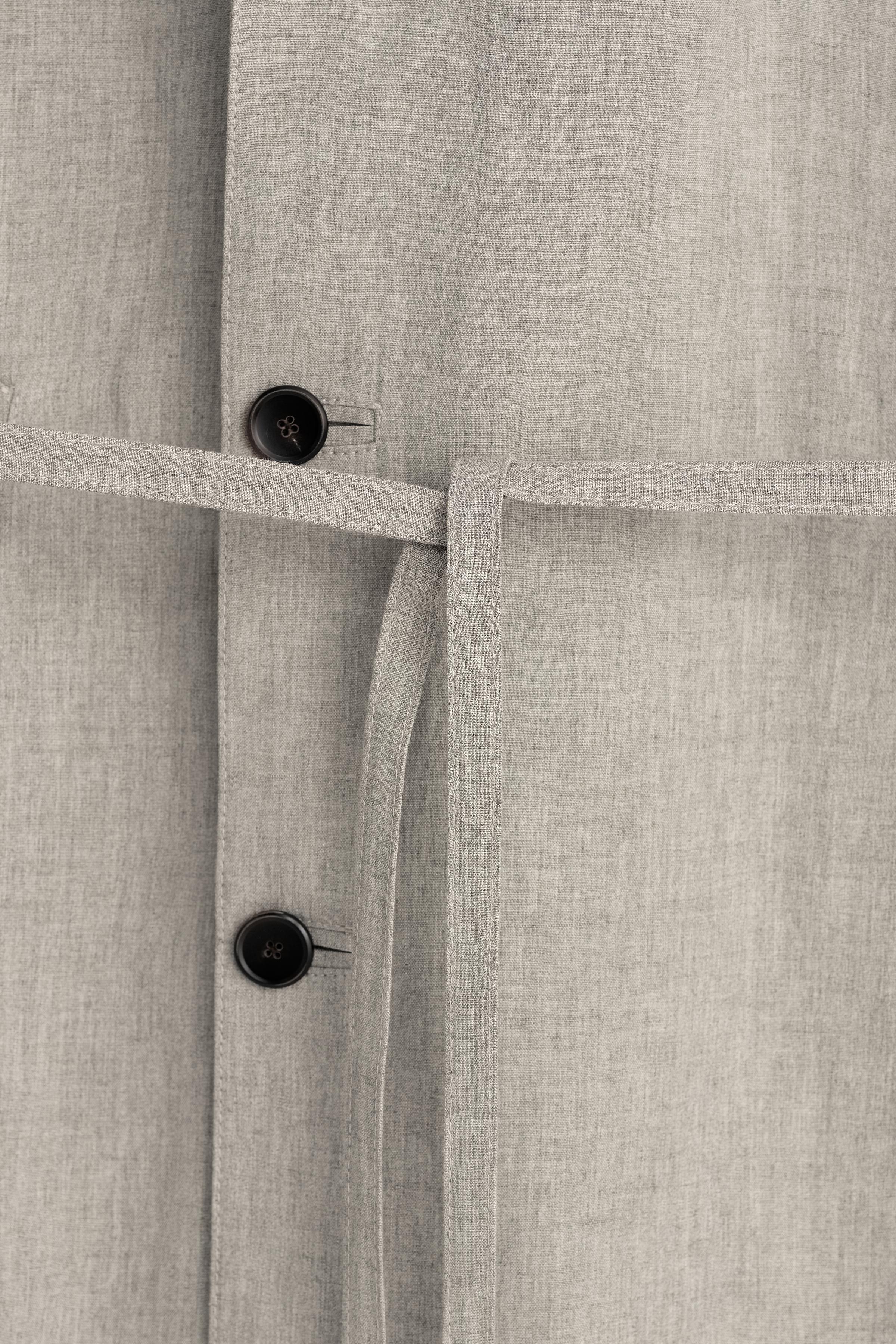 PARKA RELAXED FIT VISCOSE - LIN