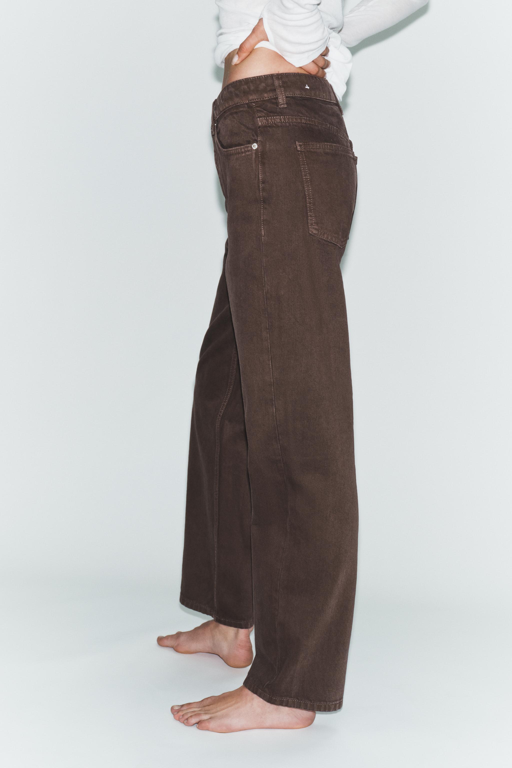 TRF MOM FIT HIGH-WAIST JEANS
