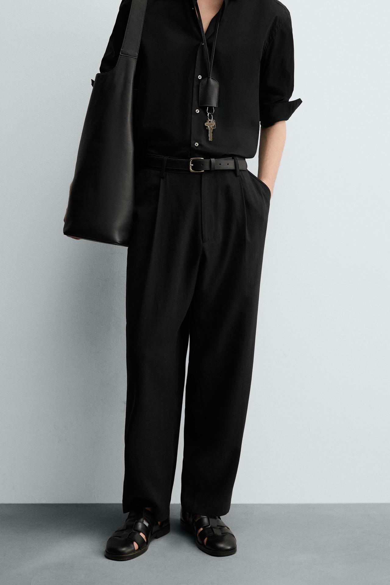 PANTALON FLUIDE PLIS