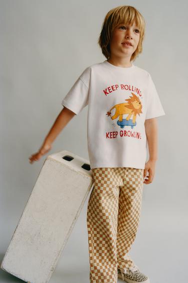 ANIMAL PRINT T-SHIRT - White by Zara - Image 0