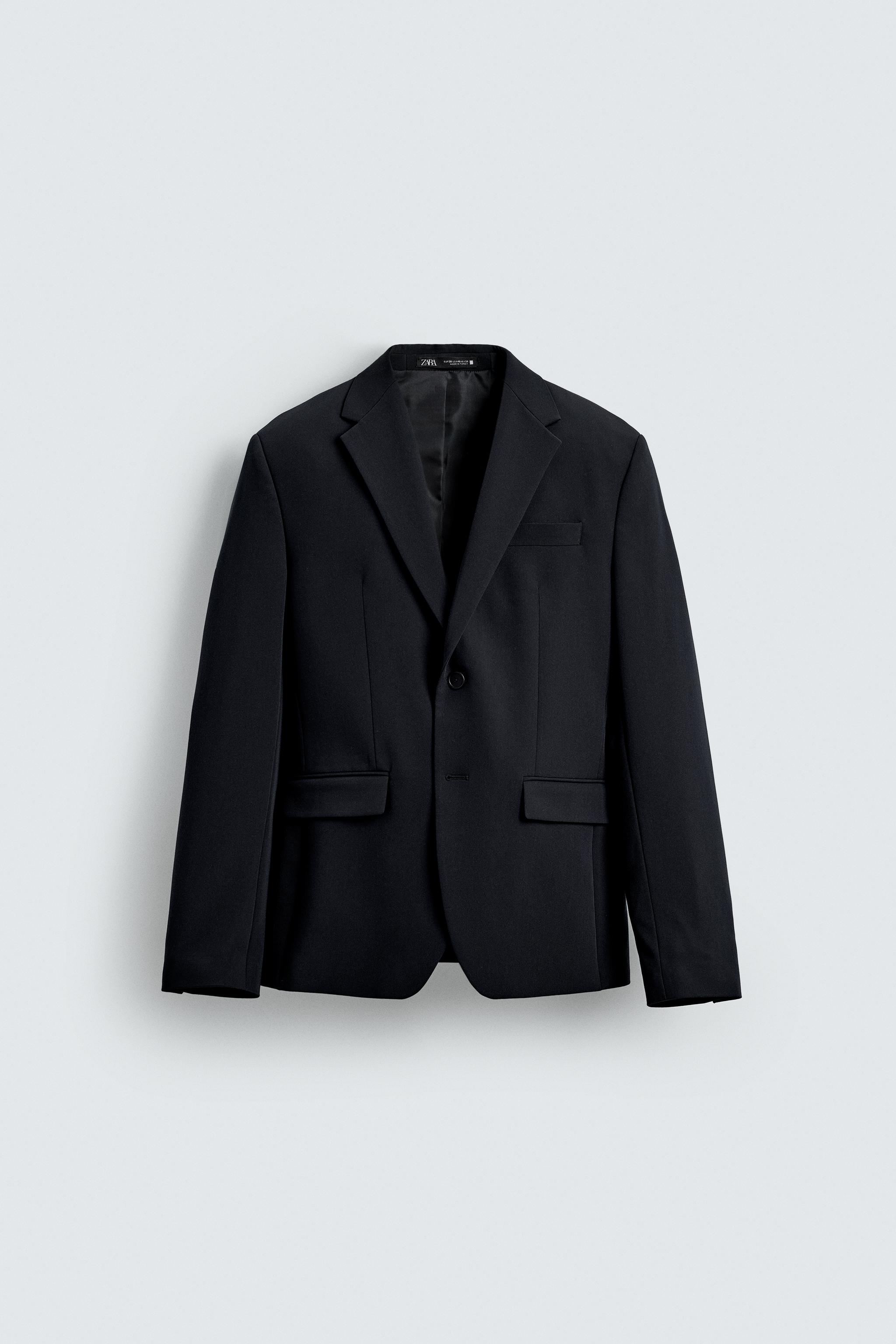 COMFORT SUIT BLAZER - Navy blue | ZARA South Africa