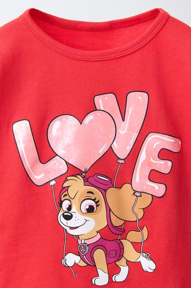 SKY PAW PATROL™ T-SHIRT - Red by Zara - Image 2