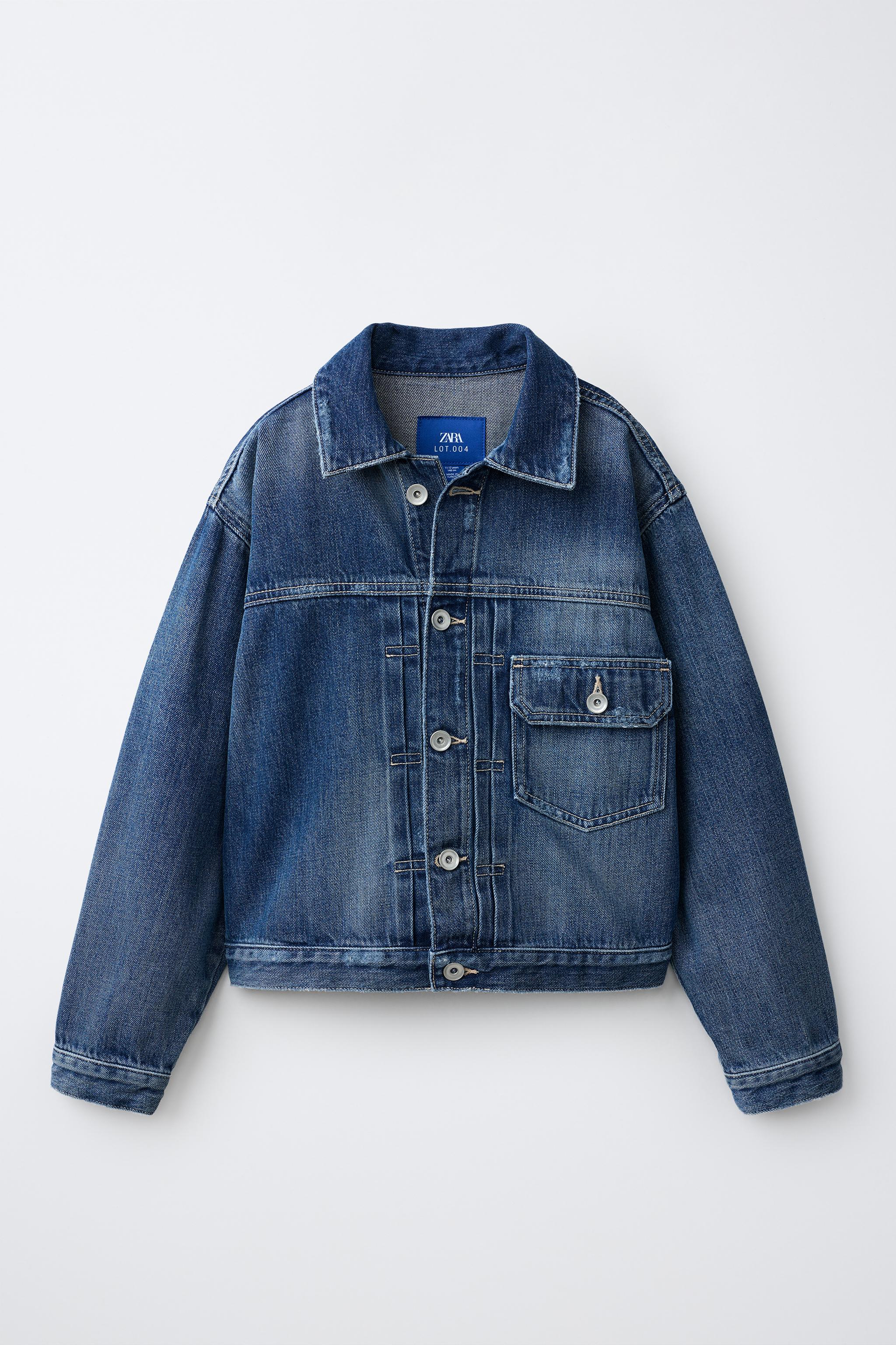 DENIM JACKET WITH BUCKLE - Blue | ZARA Curaçao / Curazao