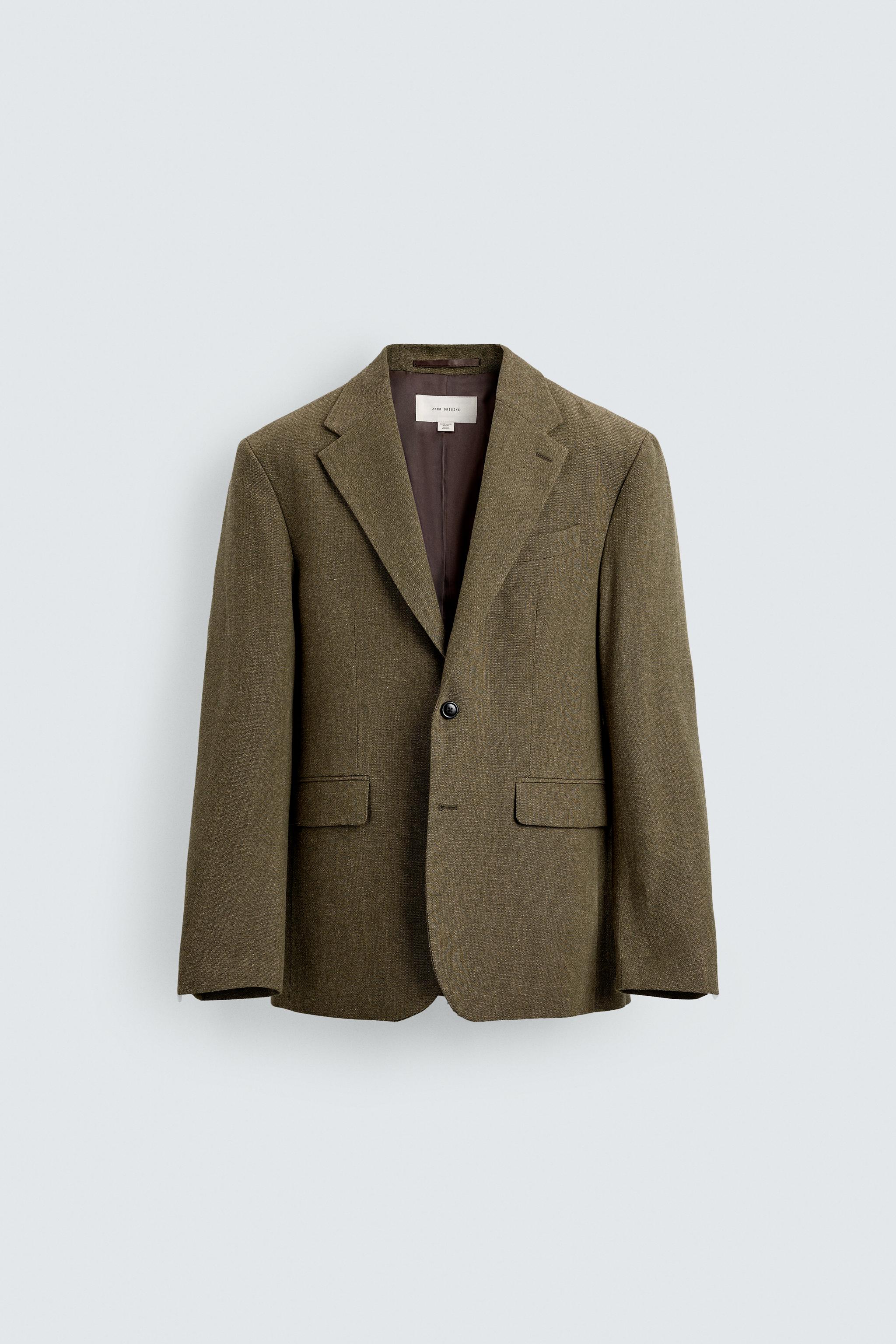 VESTE STRUCTURÉE AVEC LAINE