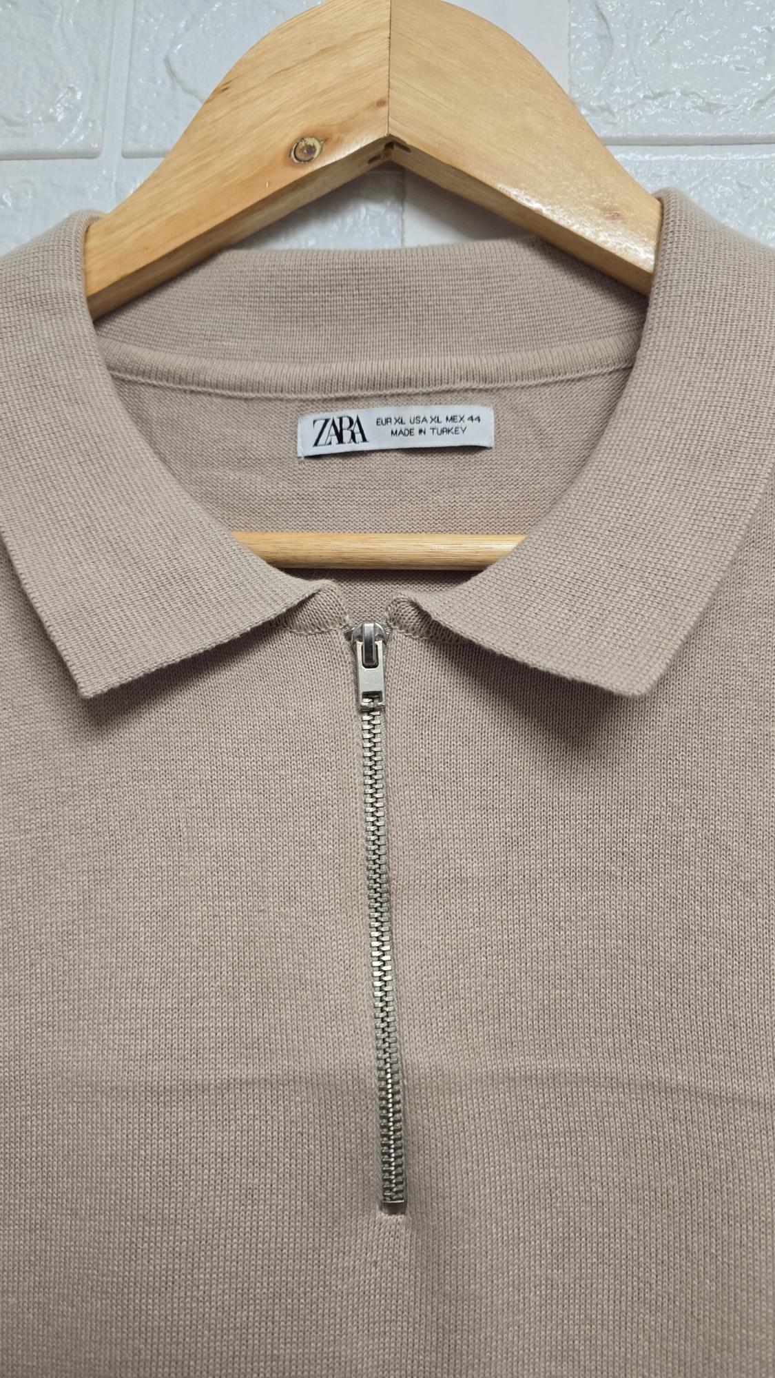KNIT POLO SHIRT WITH ZIP - Image 2