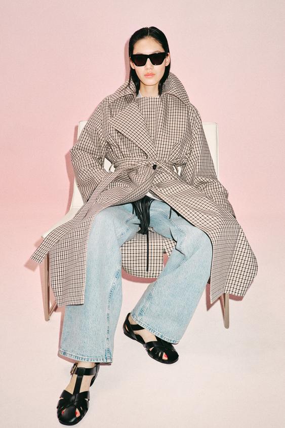 ZAPATO CANGREJERA TIRAS - Negro de Zara - Imagen 0