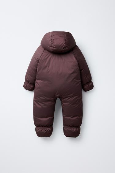 BUZO NYLON PIE CONVERTIBLE - Berenjena de Zara