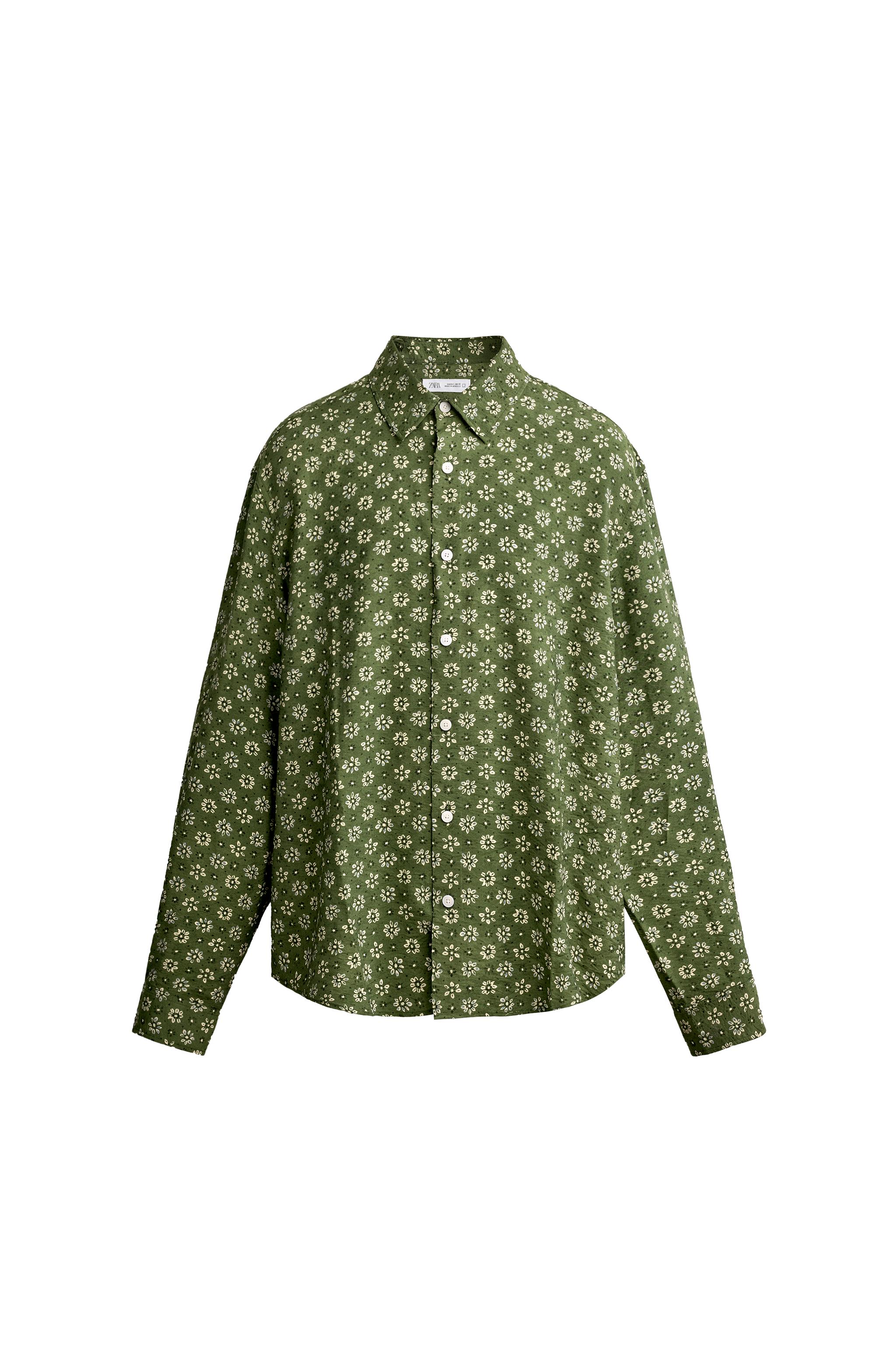 CAMISA FLUIDA ESTAMPADO FLORAL