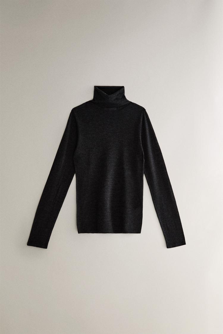 Col Montant Pull Chaud Femme Zara Col Montant Zara Pull Col Roule