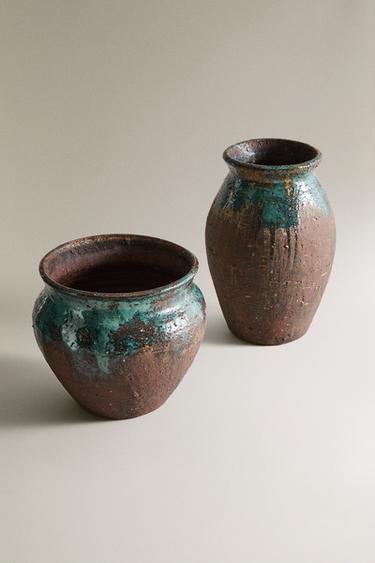 VASO TERRACOTA GOTEJAMENTO - Caqui da Zara