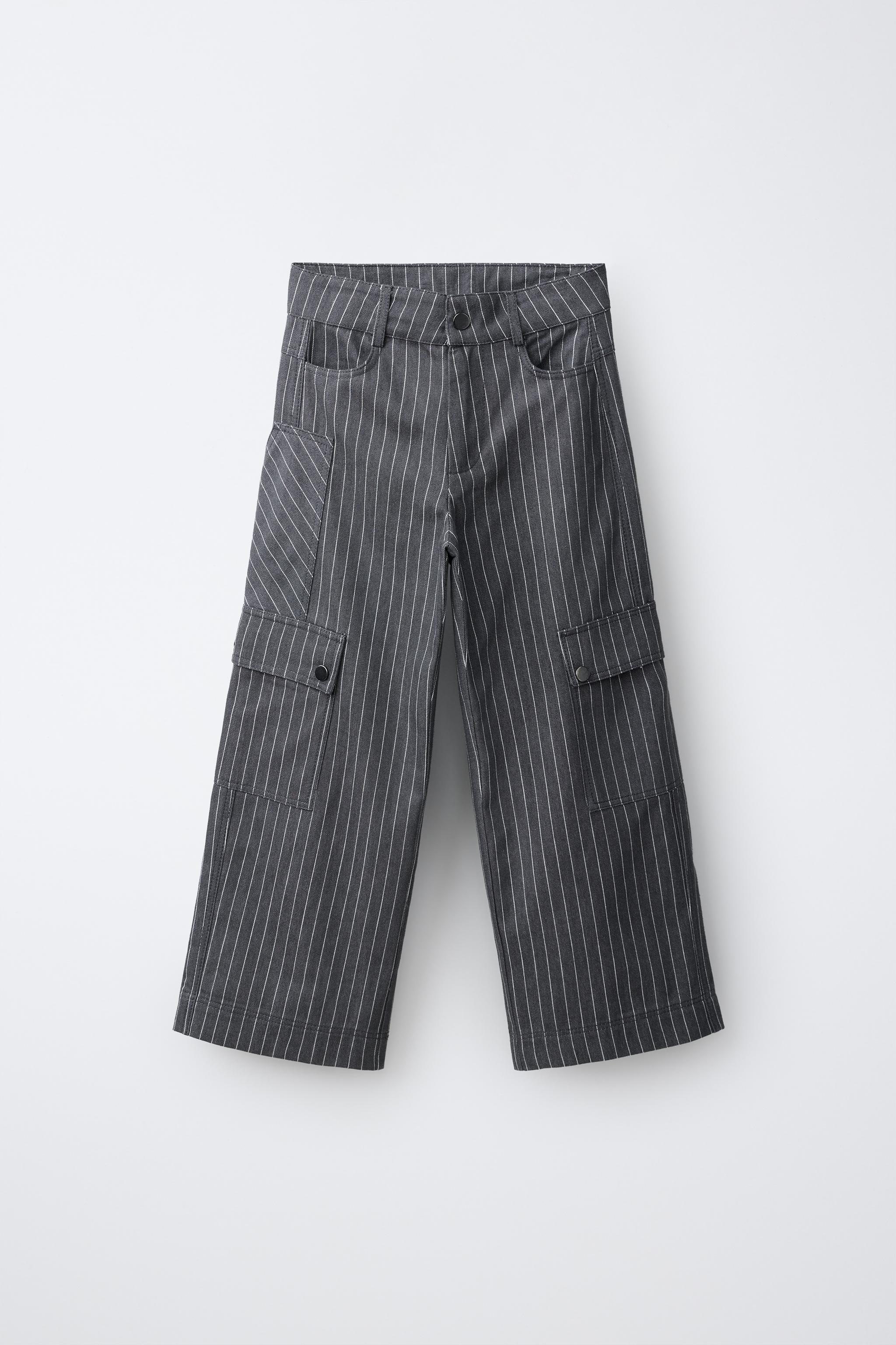 STRIPED CARPENTER PANTS