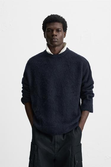 JERSEY TEXTURA - Marino de Zara