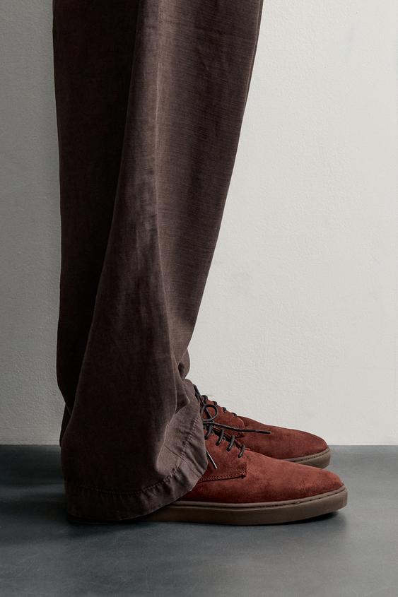 CASUAL SHOES - Burgundy Red by Zara - Image 0