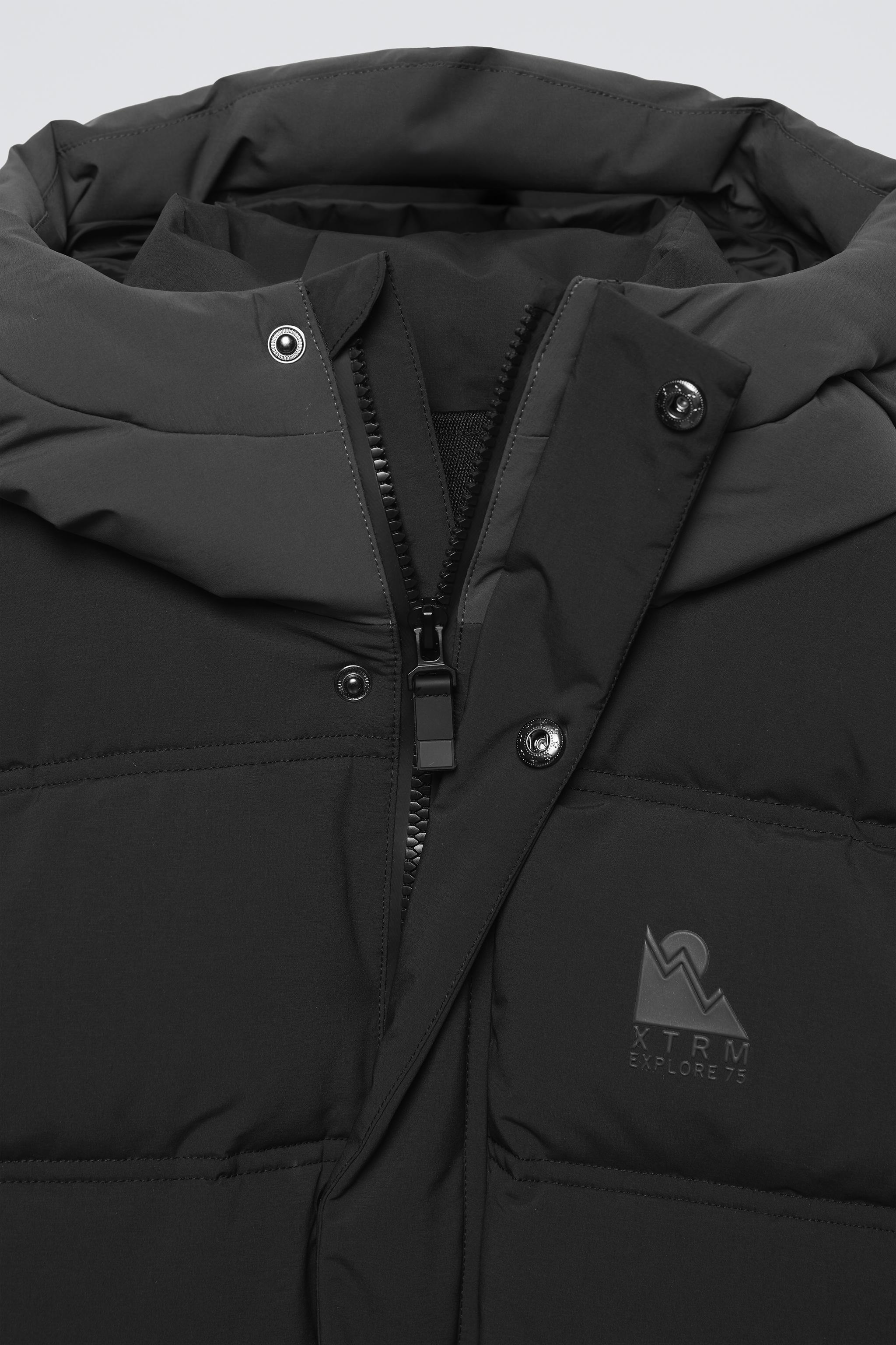 RECCO® SYSTEM WINDPROOF AND WATER REPELLENT DOWN JACKET SKI