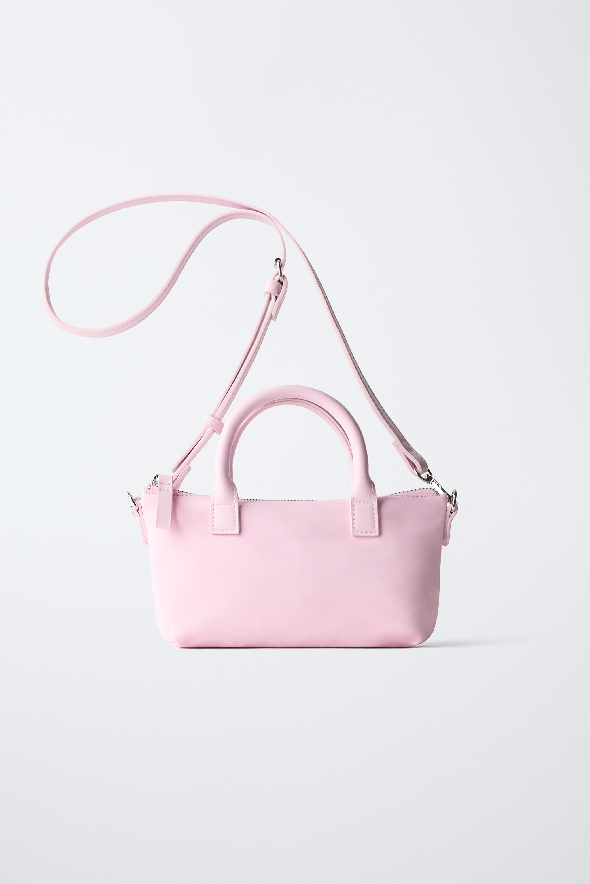 Pink Zara Sac Rose Sac Violet Zara Sac à Main Bandoulière Rose