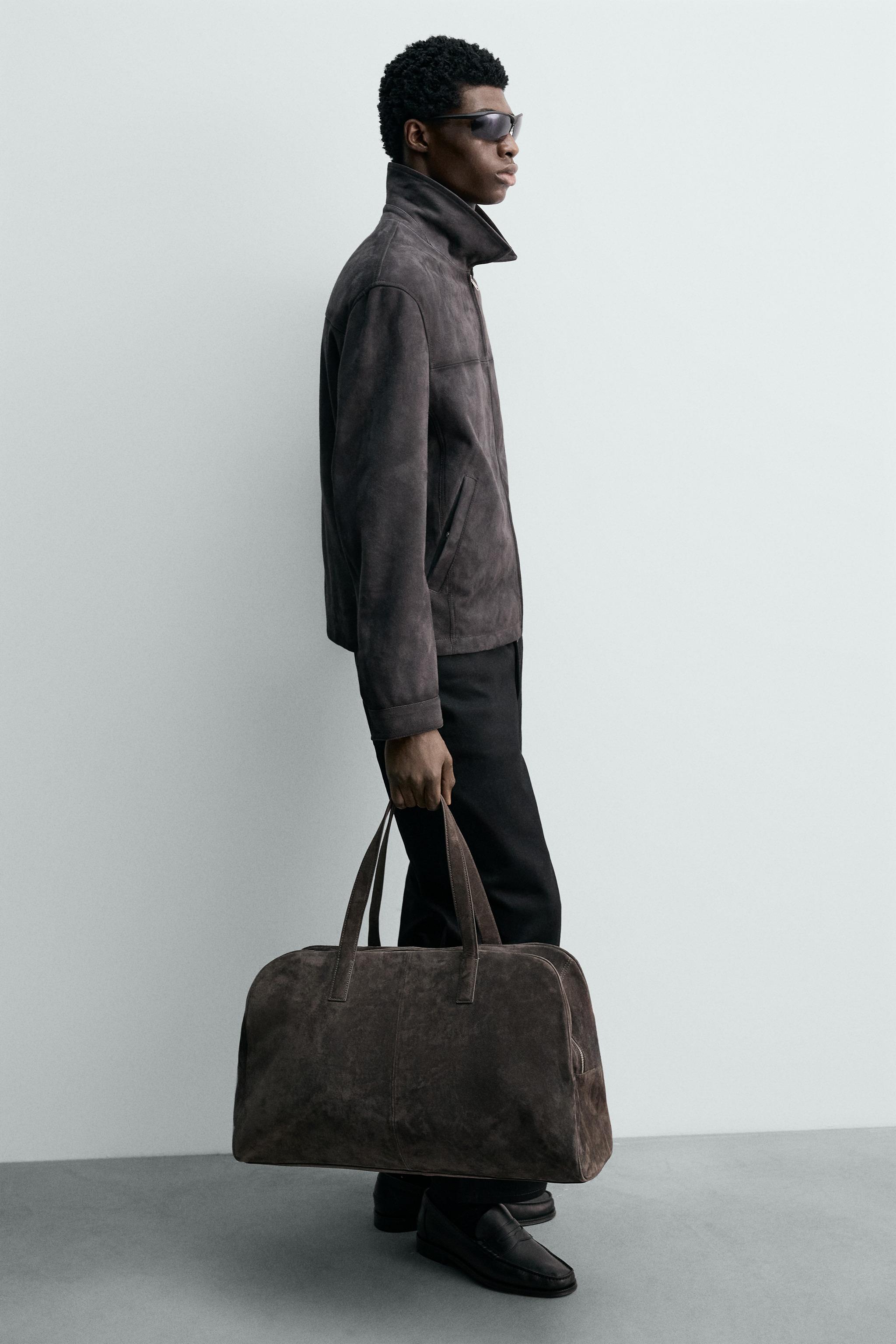 XL LEATHER TRAVEL BAG