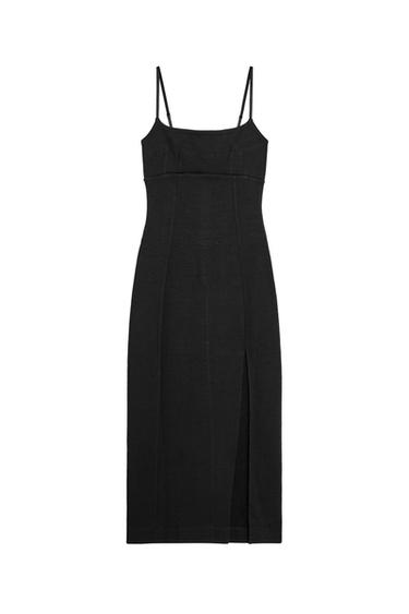 INTERLOCK STRAP DRESS