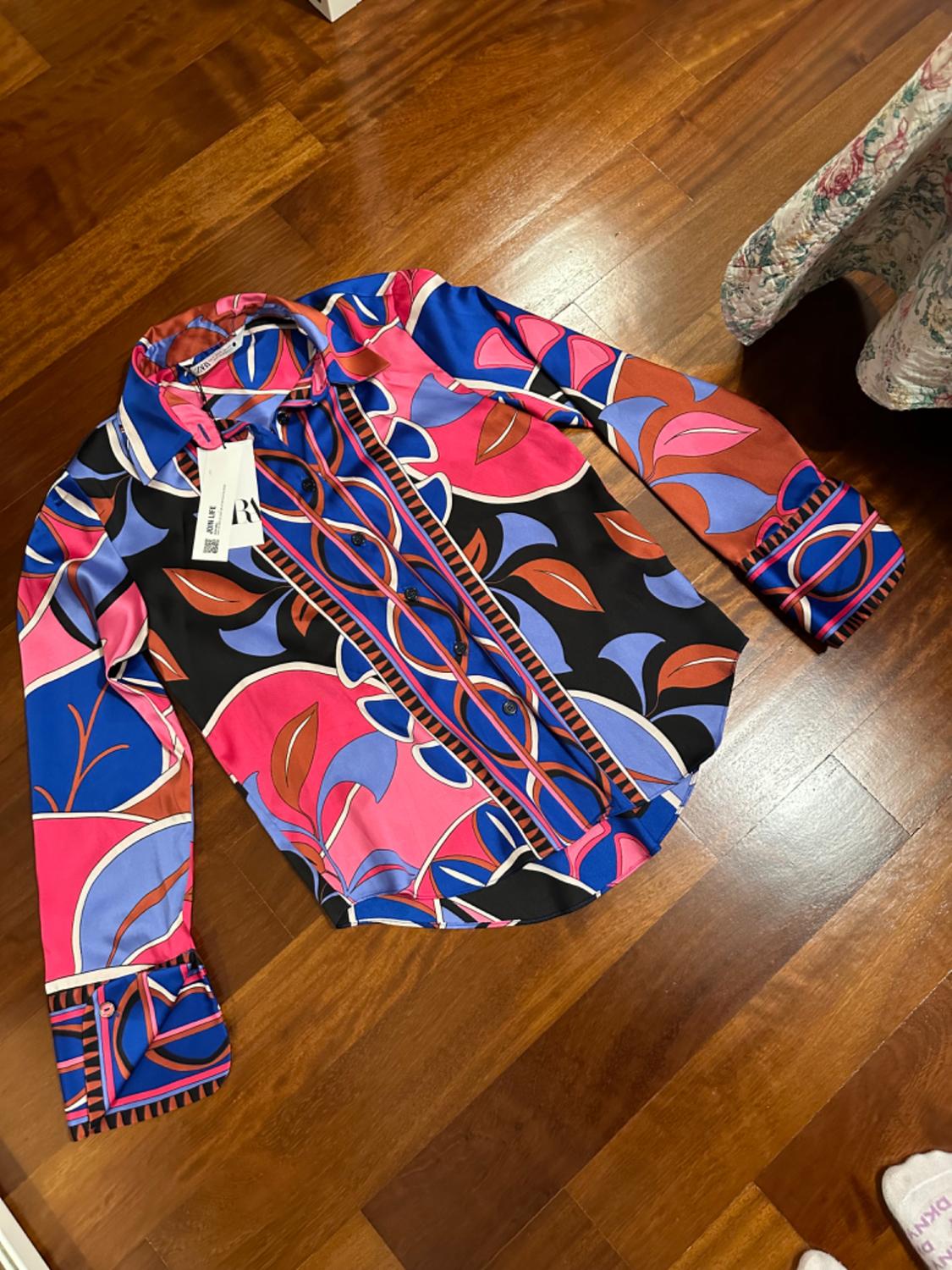 FLOWING PRINTED SHIRT - Image 3