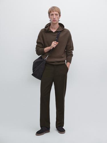 Pull en maille à capuche -  de Zara - Image 0