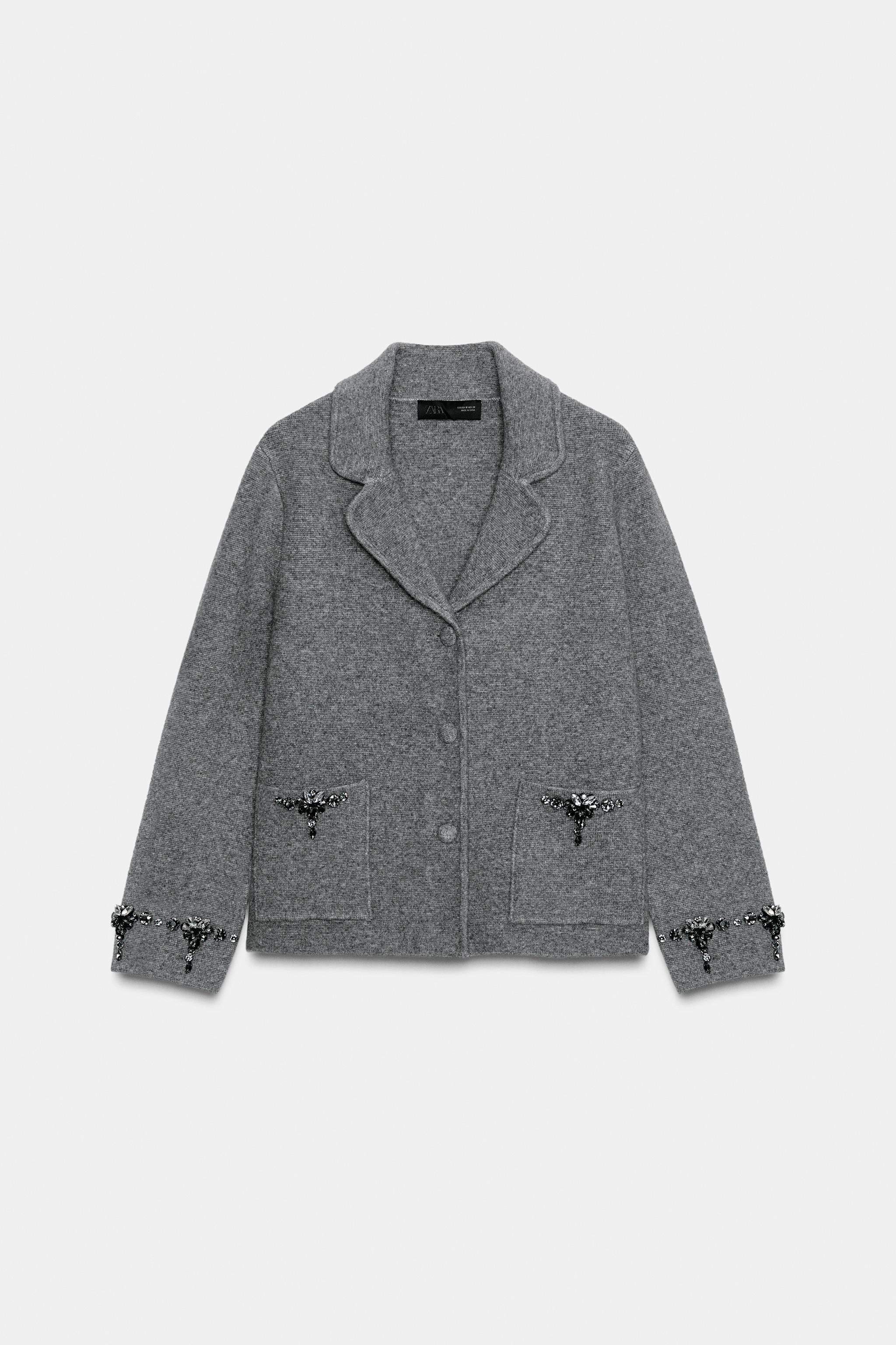 GILET EN MAILLE FANTASIE