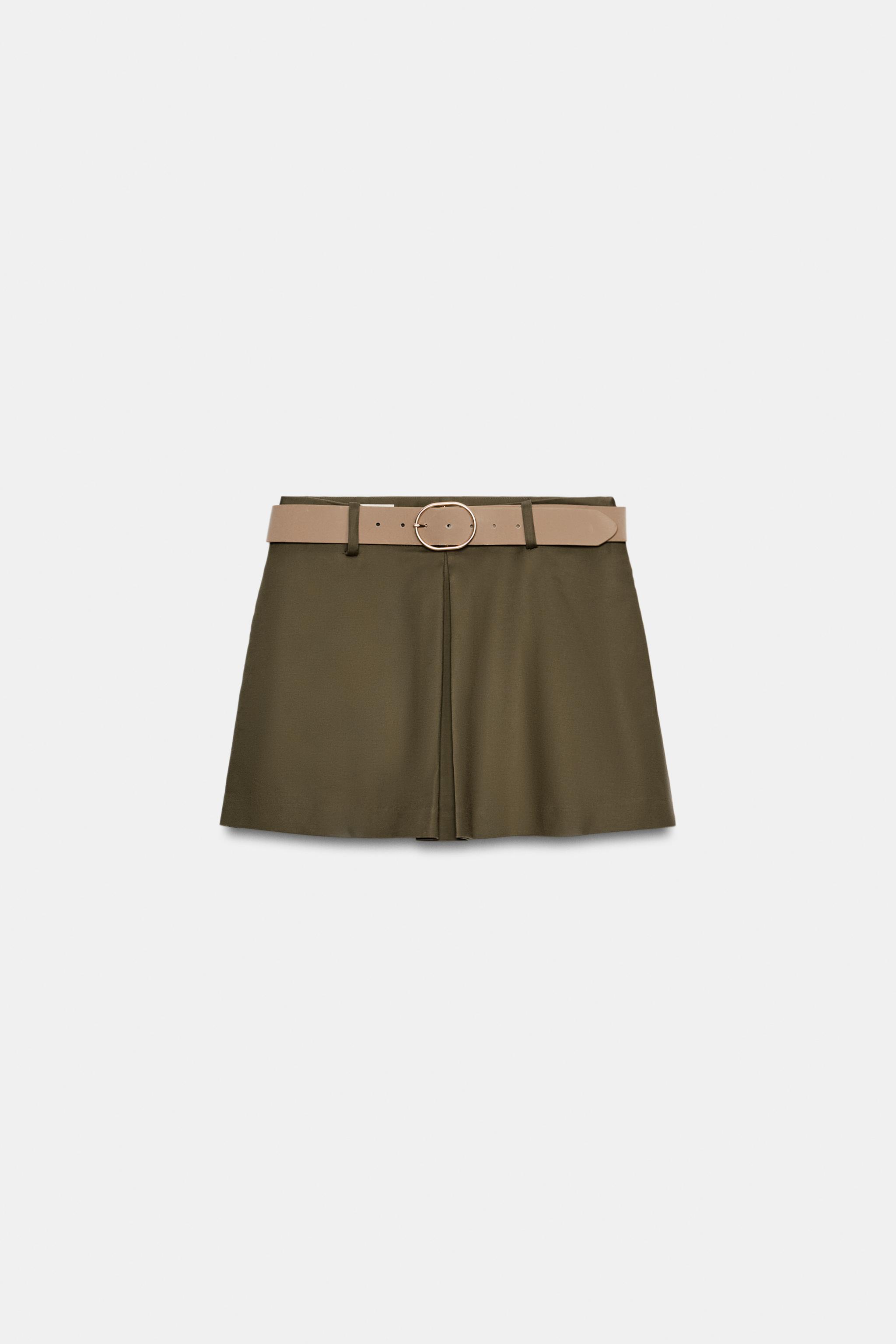 BELTED SKORT