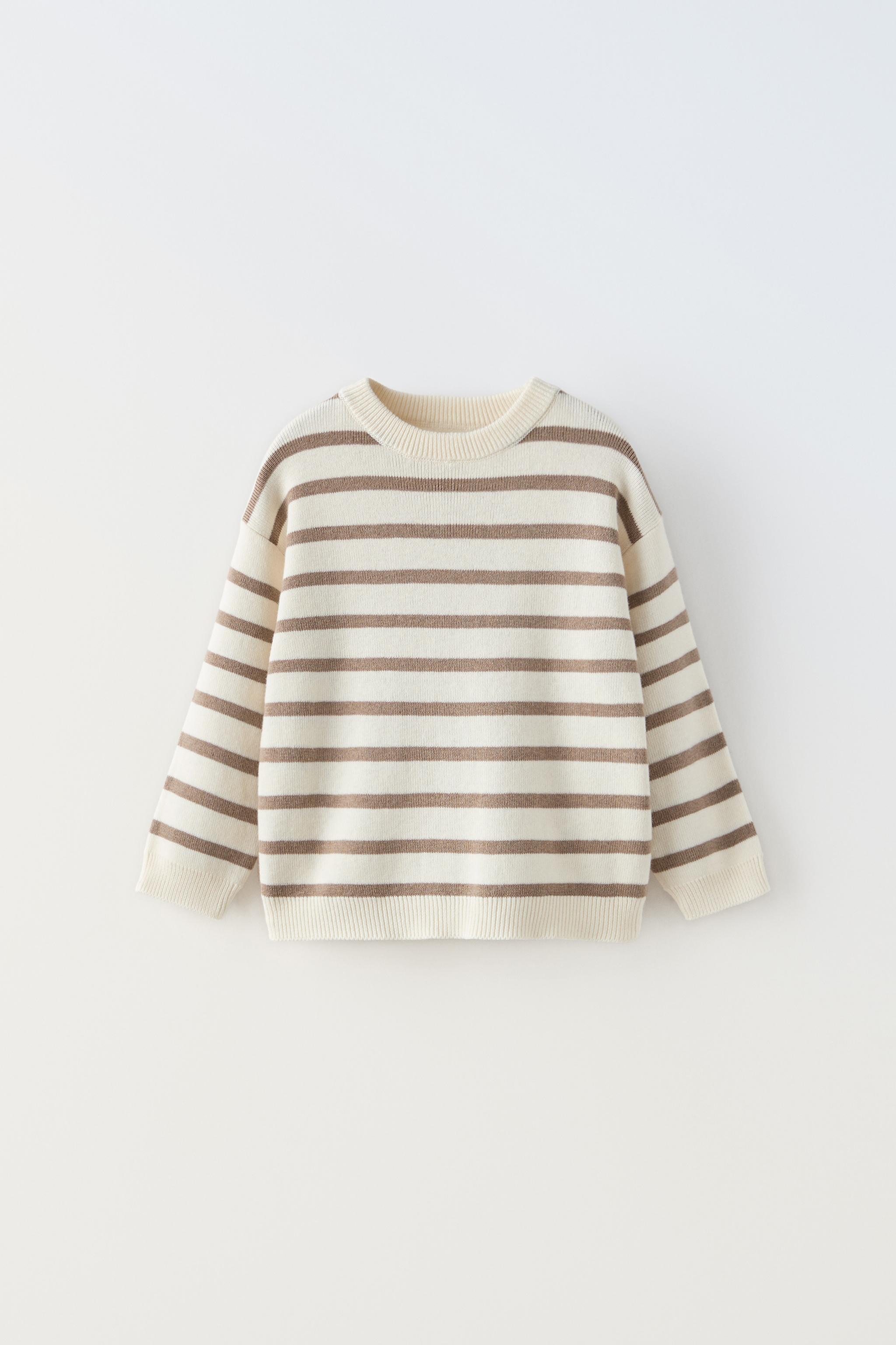 New buy Zara knit striped sweater