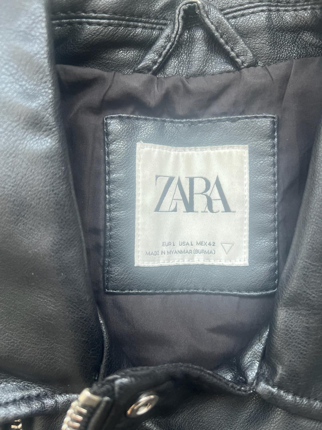 FAUX LEATHER BIKER JACKET - Image 2