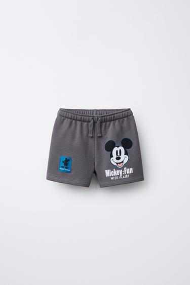 برمودا بطبعة ميكي ماوس © DISNEY - رمادي الخاص بـ Zara