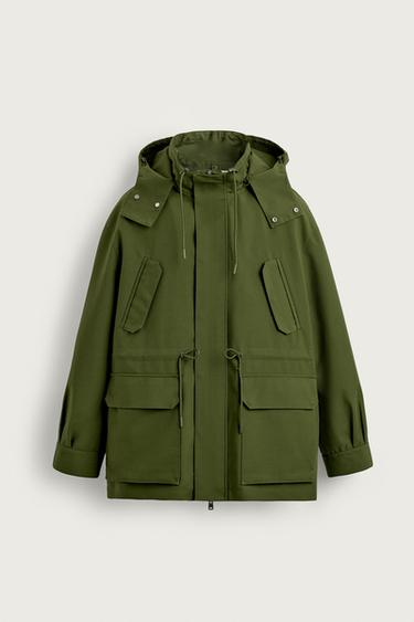 TECHNICAL PARKA WITH DETACHABLE WAISTCOAT - Khaki by Zara