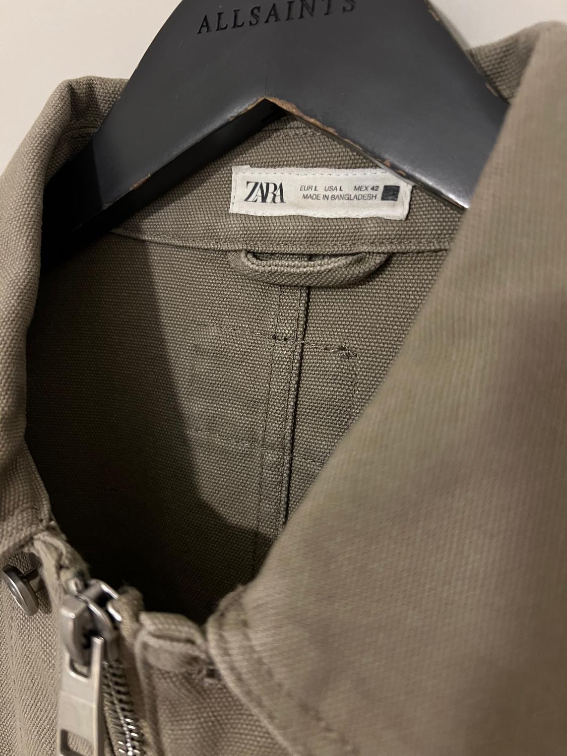 WASHED ZIP-UP JACKET - Image 4
