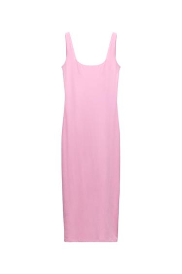 POLYAMIDE MIDI DRESS