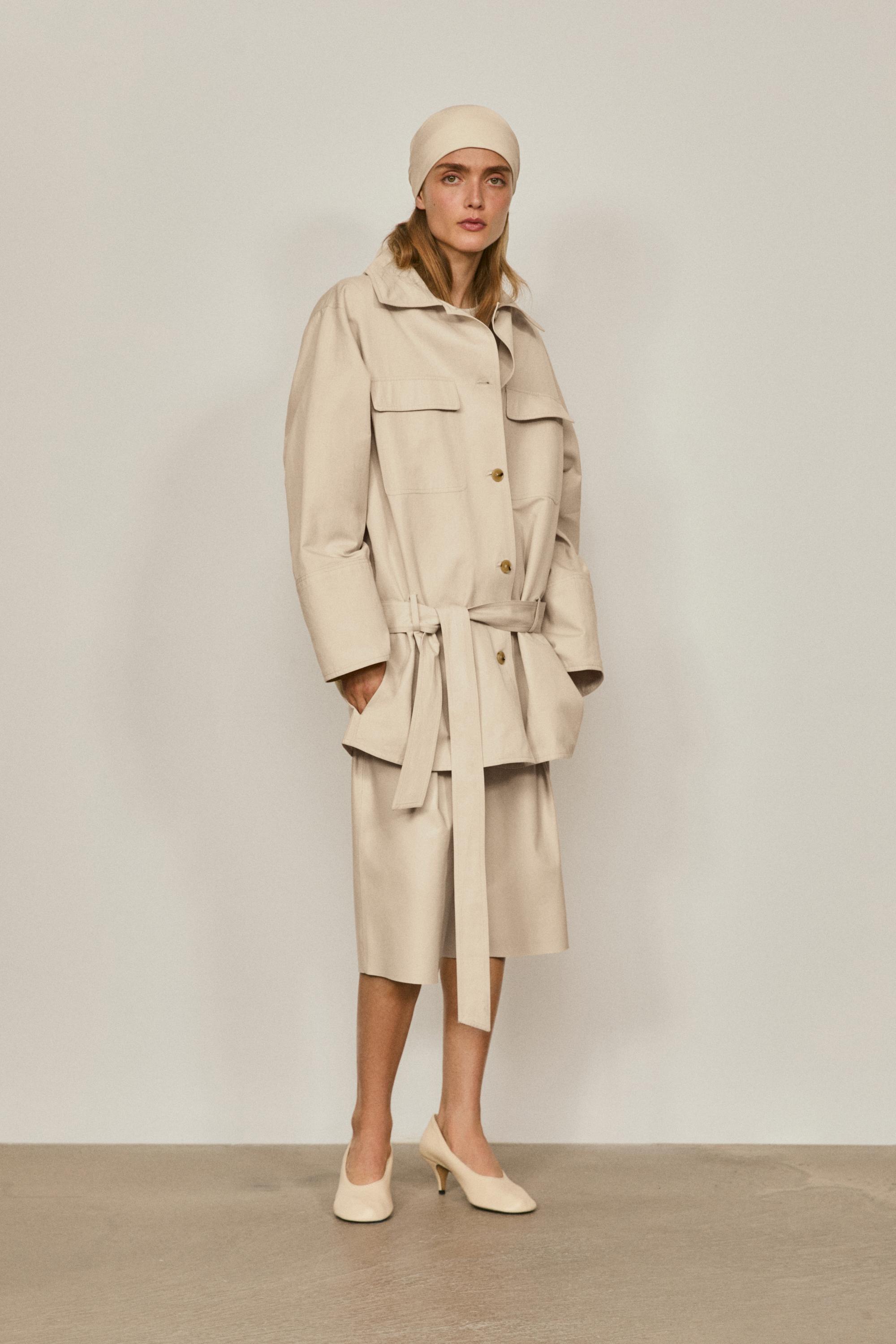 Jacket with pocket details - LIMITED EDITION — Light camel