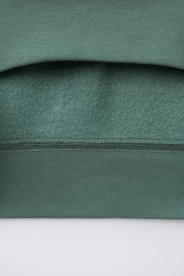 SWEAT DE JOGGING AVEC INSCRIPTION - Vert d'eau de Zara - Image 3
