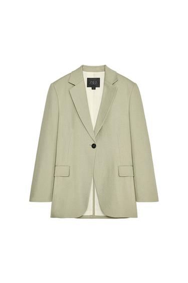 ZW COLLECTION LINEN BLEND BLAZER