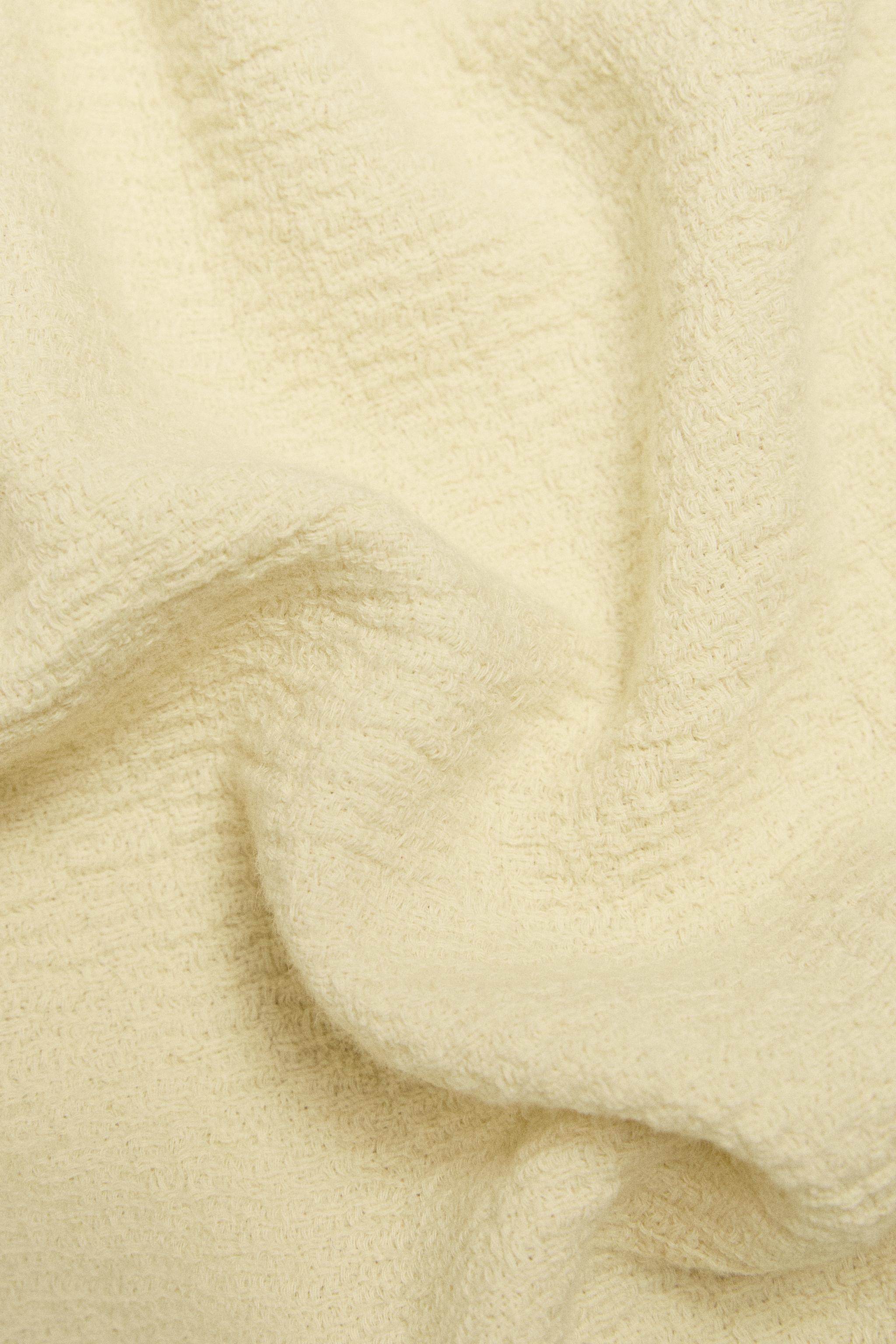 COUVERTURE COTON FRANGES