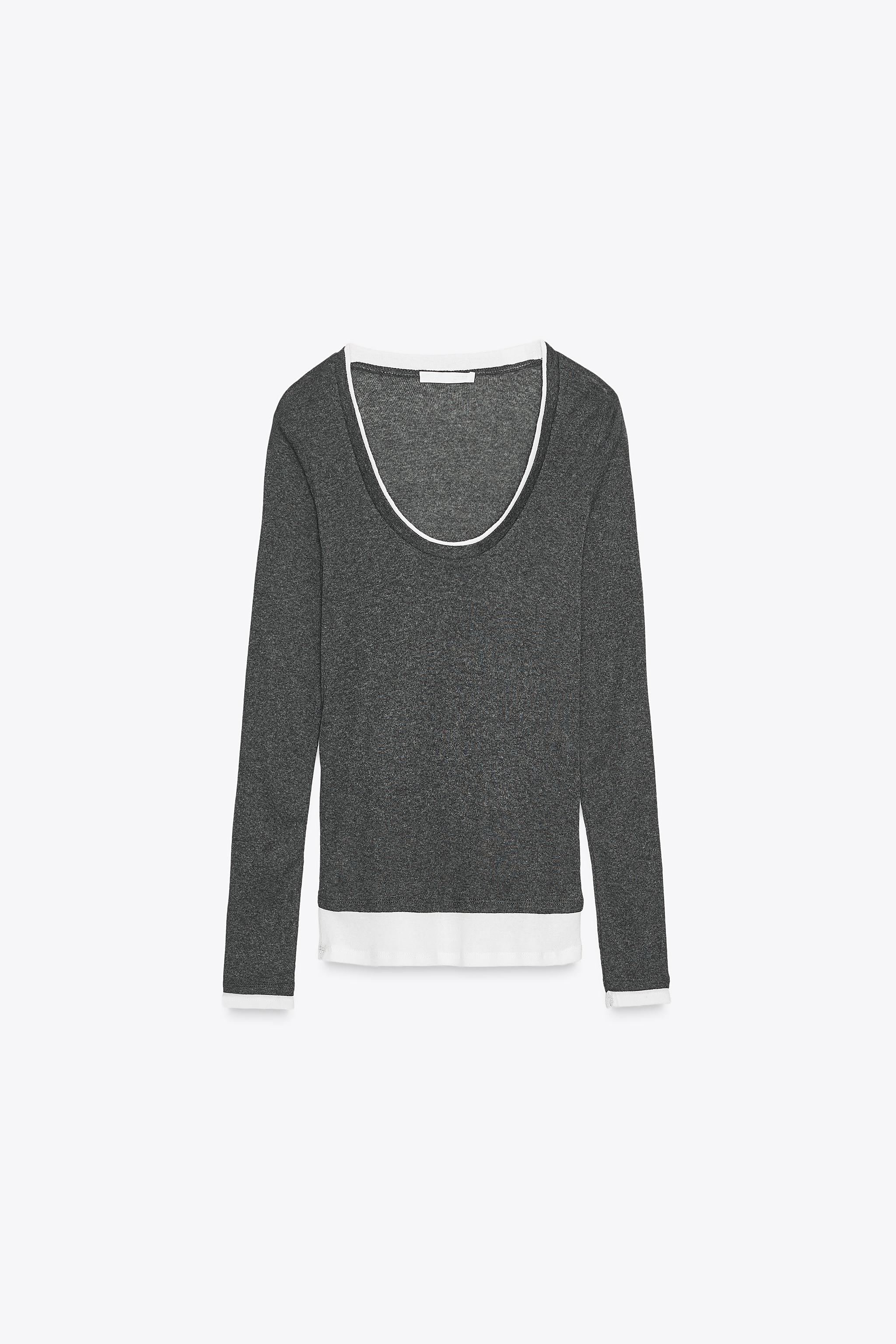 長袖Tシャツ – レディース | ZARA 日本