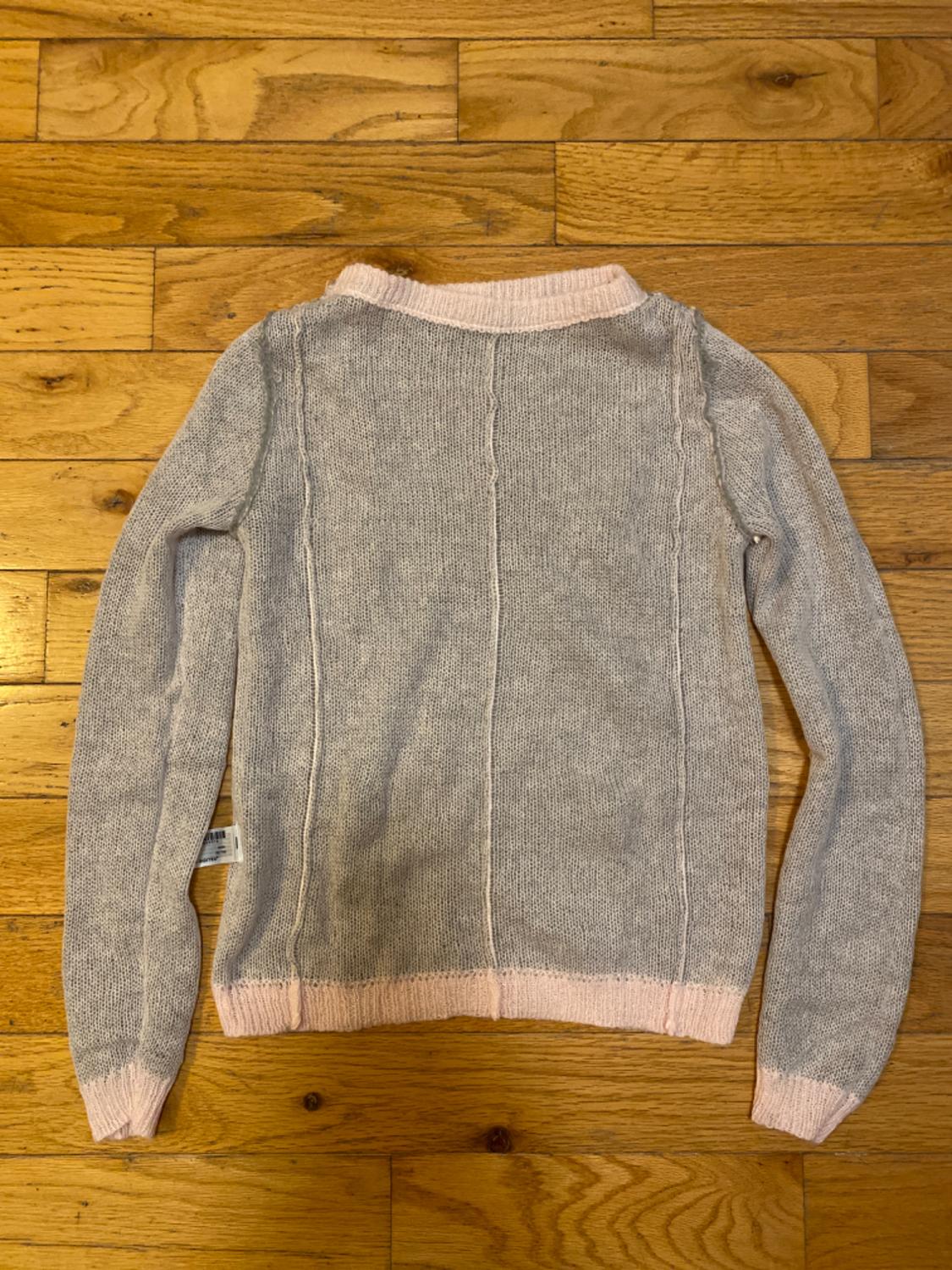PRONOUNCED TOPSTITCHED KNIT SWEATER - Image 3