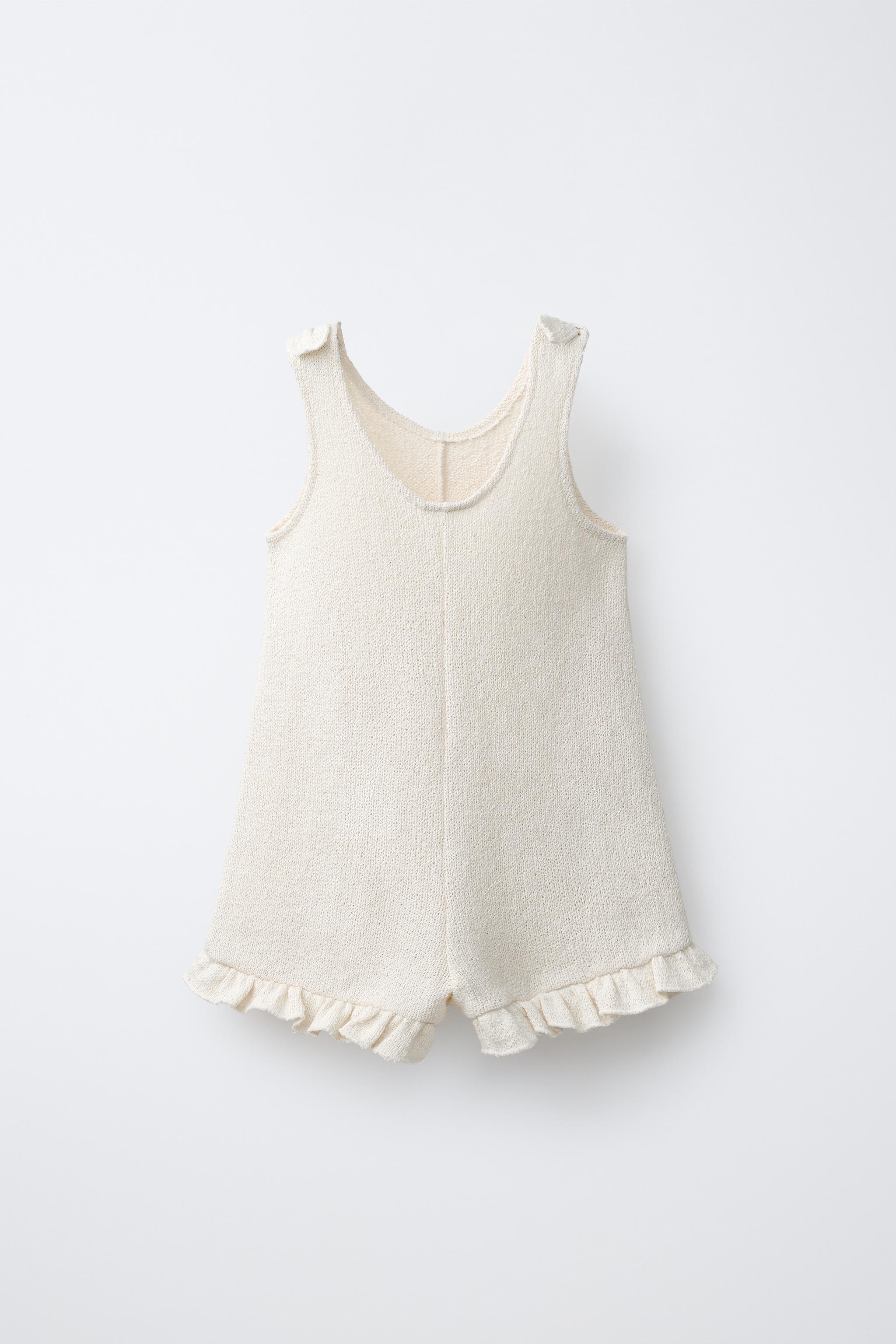 KNIT TIE SHORT JUMPSUIT