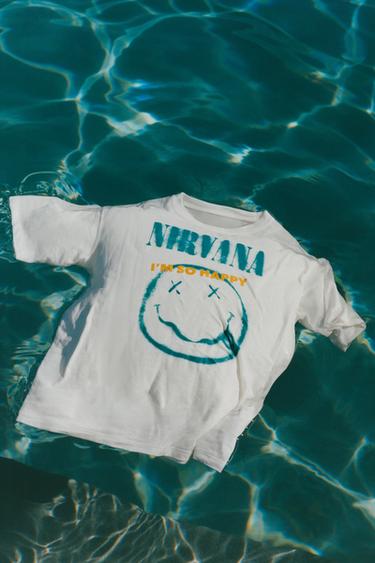 NIRVANA ® T-SHIRT - White by Zara