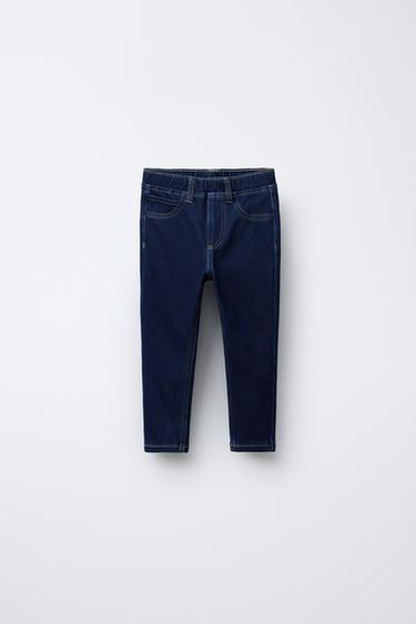 LEGGINGS DENIM BÁSICAS - Azul da Zara