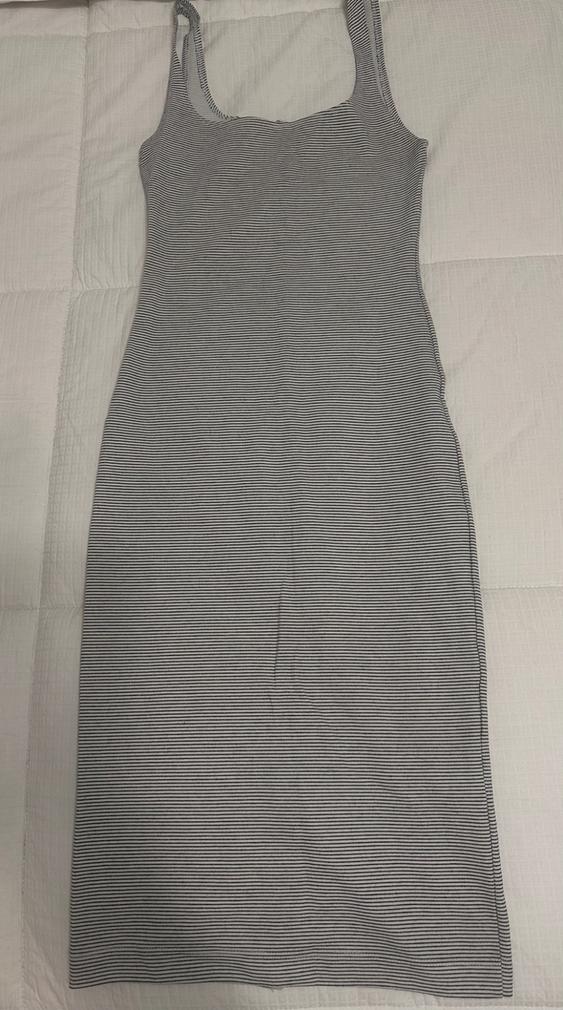 BASIC DRESS WITH STRAPS SECOND HAND