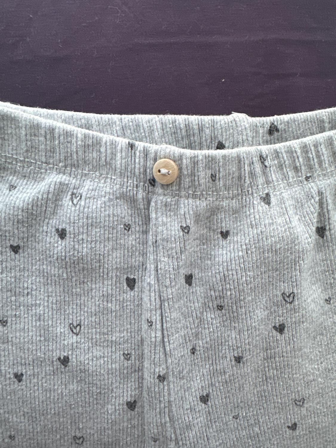 RIBBED HEART LEGGINGS - Image 4