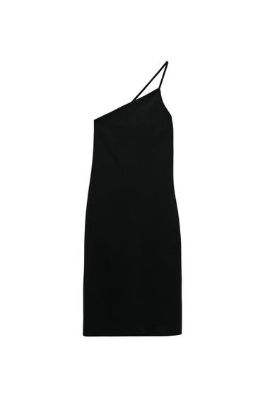 PLEATED CUT-OUT DRESS