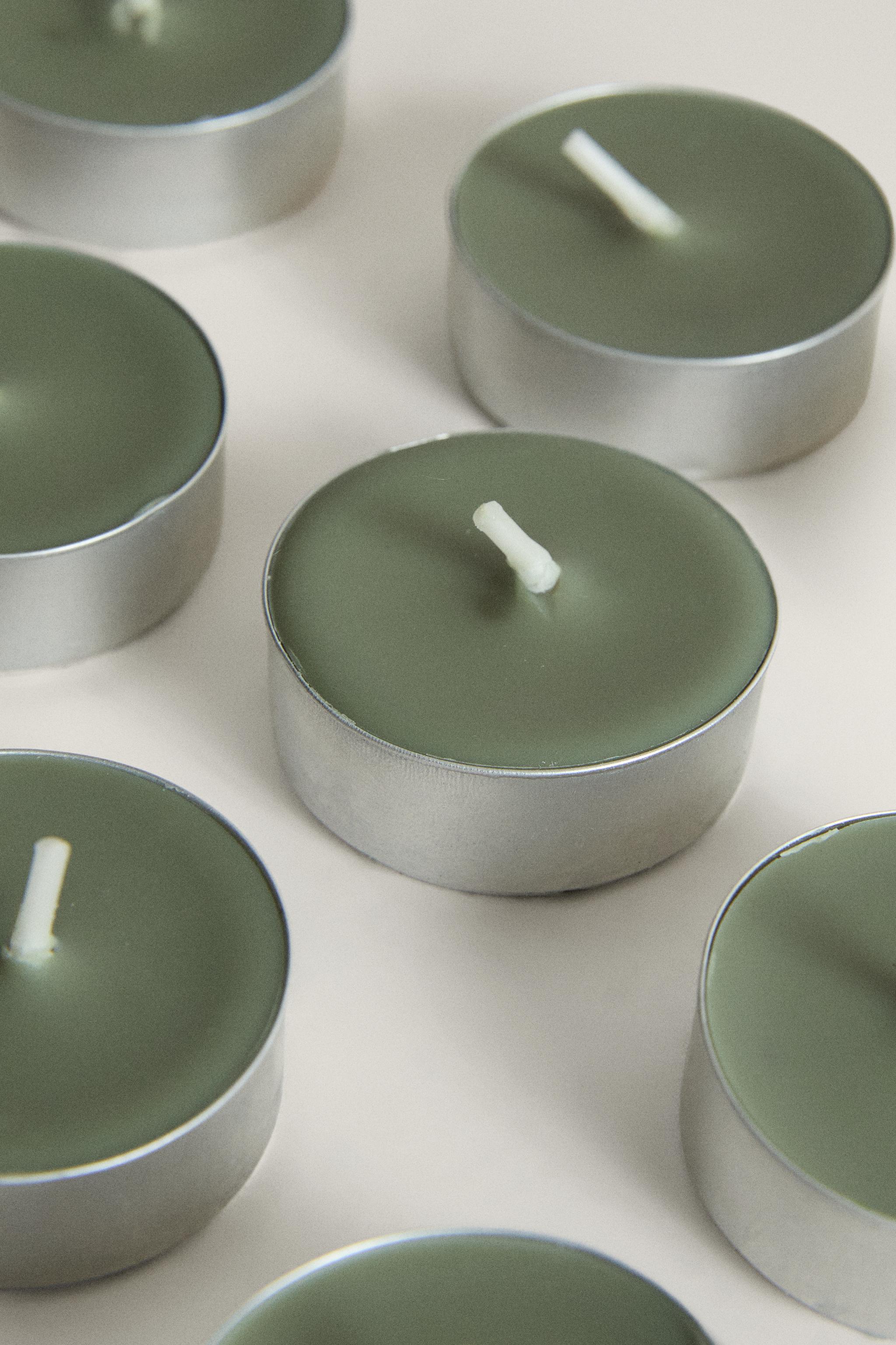 PACK OF BASILICUM TEALIGHT CANDLES (10)