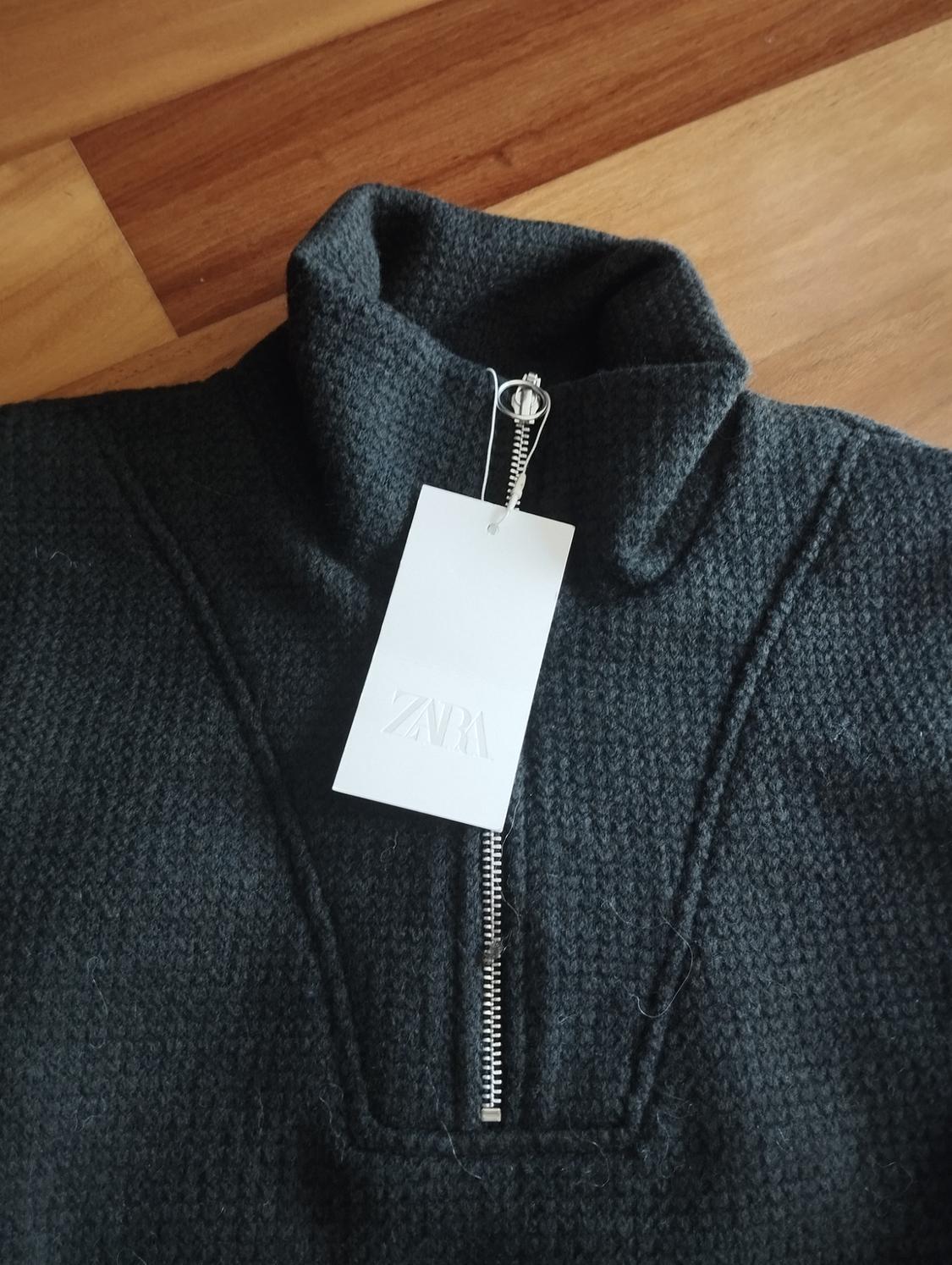 TEXTURED QUARTER-ZIP SWEATSHIRT - Image 3