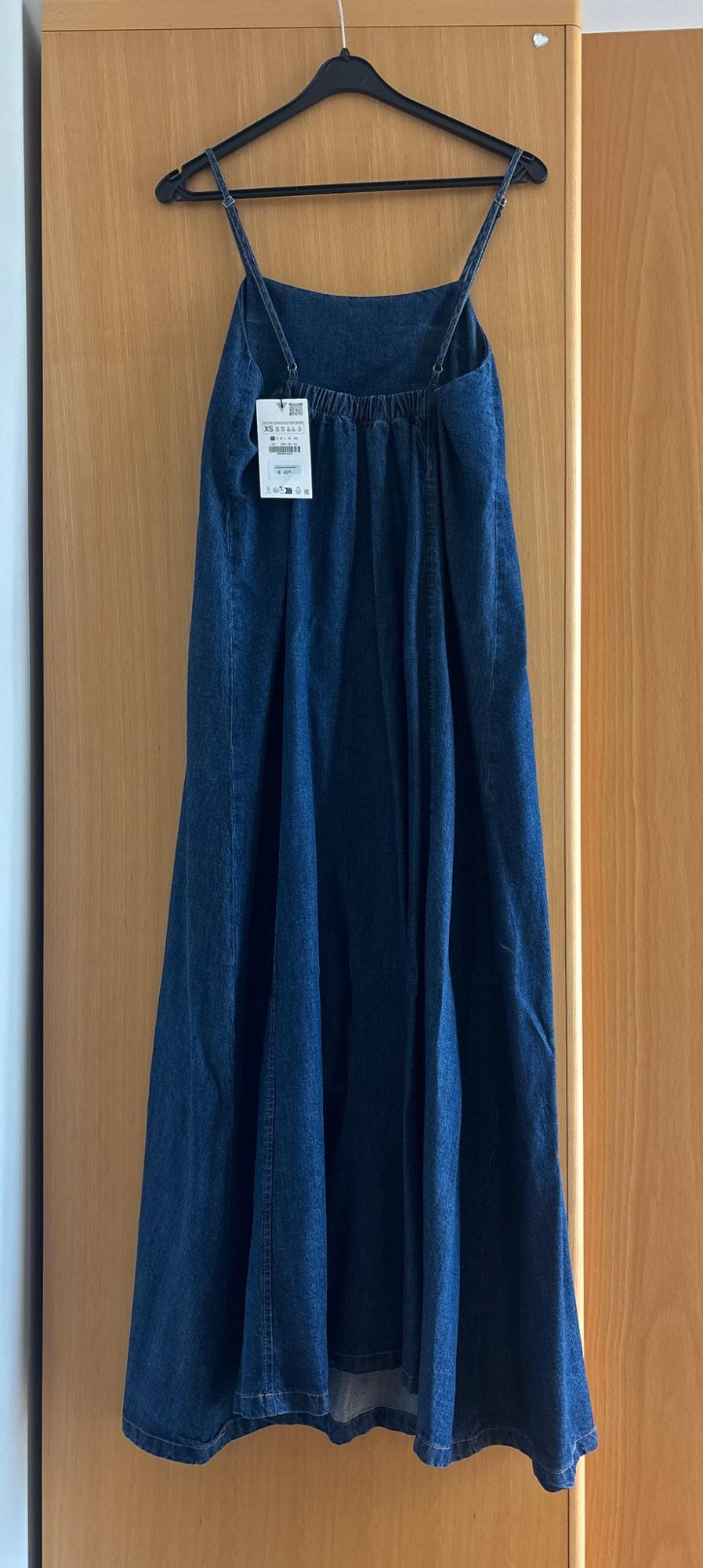 TRF FLOWING DENIM DRESS - Image 2