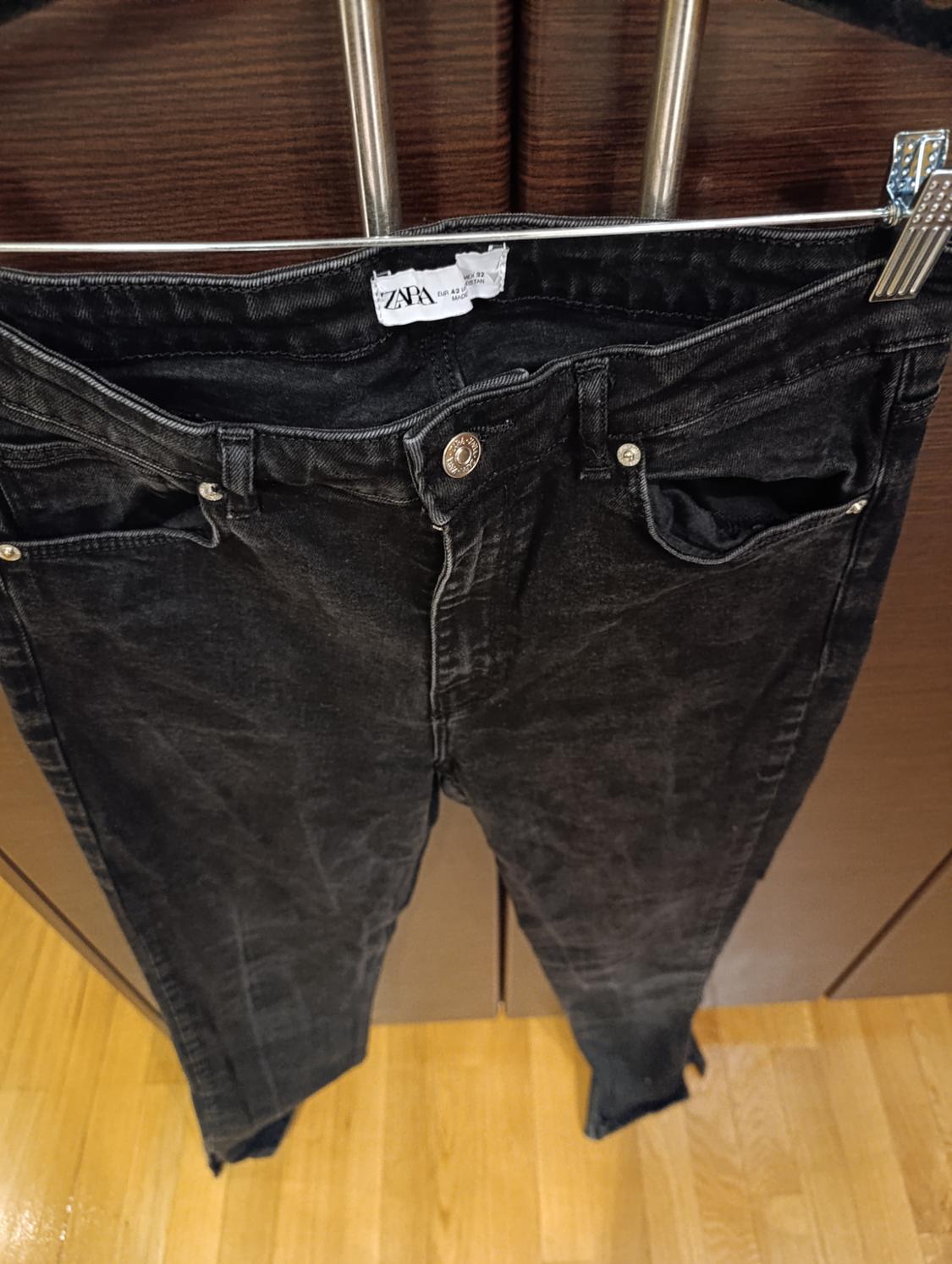 HIGH-RISE SPLIT SKINNY JEANS - Image 3