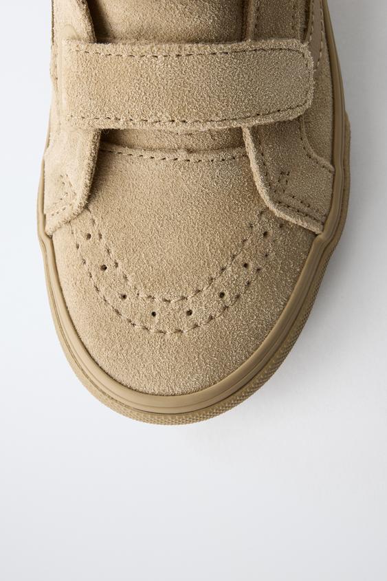 BASKETS MONTANTES EN CUIR ZARA VANS® - Marron sable de Zara - Image 5